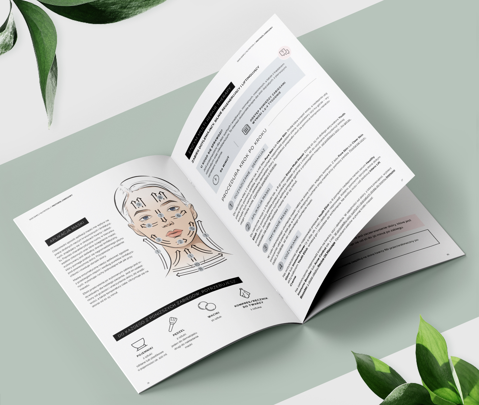 skin-simply-nutrition-instrukcja-aplikacja-masek Skin Simply Nutrition – projekt instrukcji aplikacji masek kosmetycznych