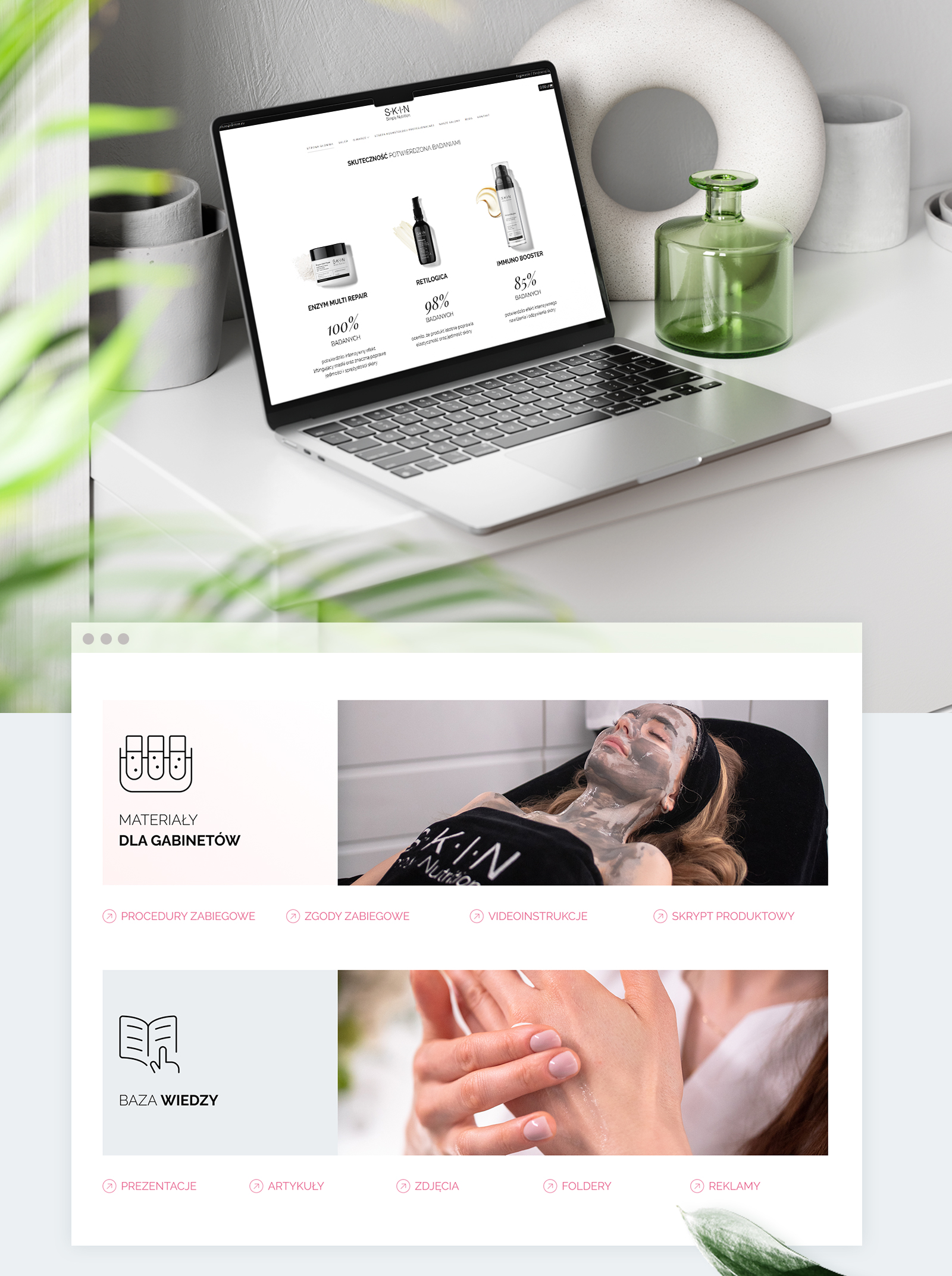 skin-simply-nutrition-sekret-skutecznosci-gdansk Projekt strony internetowej Gdańsk – Skin Simply Nutrition, sekcja Sekret Skuteczności